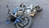 В Сухиничах, катаясь на угнанном мотоцикле, вор попал в ДТП