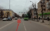 Пенсионерка разбила голову в троллейбусе на улице Ленина