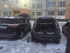 Сегодня ночью в Обнинске сгорели три машины