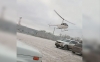 Калужанин на вертолёте приземлился на парковку строительного магазина