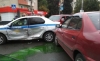 В Калуге автомобиль полиции попал в ДТП