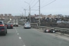 Мотоциклист влетел в Ниву на Гагаринском мосту