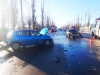 Авария на Азаровском путепроводе. Женщина не справилась с управлением и выехала на встречку