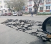 Новый асфальт на Плеханова раздолбили, чтобы состыковать две дороги