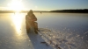 Спасатели просят калужан не выходить на лед Яченского водохранилища