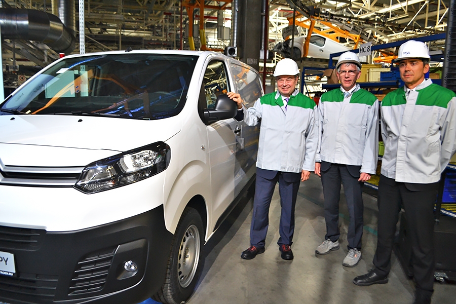 В Калуге стартовало производство фургонов Peugeot и Citroёn