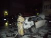 Сегодня утром в Калуге сгорели два автомобиля  «Форд» и «Мазда»