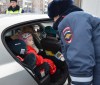 Сотрудники ГИБДД проверили водителей на соблюдение перевозки детей и выявили 4 нарушителя за 40 минут
