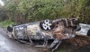 В сгоревшем авто обнаружено тело 32-летнего инспектора ГИБДД 