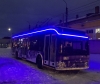 Калужские троллейбусы украшают к Новому году