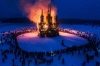 В РПЦ пообещали разобраться кто и зачем сжег «храм» на Масленицу в «Никола-Ленивце»