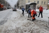 Дедов Морозов и Снегурочек отправили на уборку калужских улиц
