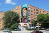 На въезде в Калугу появится портрет Гагарина в стиле русского авангарда
