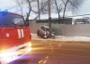 Пьяный водитель влетел столб на Ждамировской