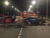 Hyundai и Audi "лоб в лоб" столкнулись на Киевской трассе
