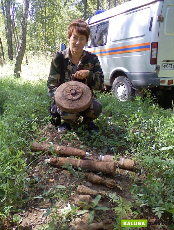 Единственная в России женщина-сапер живет и работает в Обнинске