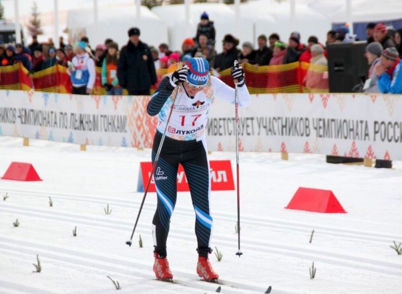 Обнинская спортсменка Дарья Сторожилова стала чемпионкой России по лыжным гонкам 