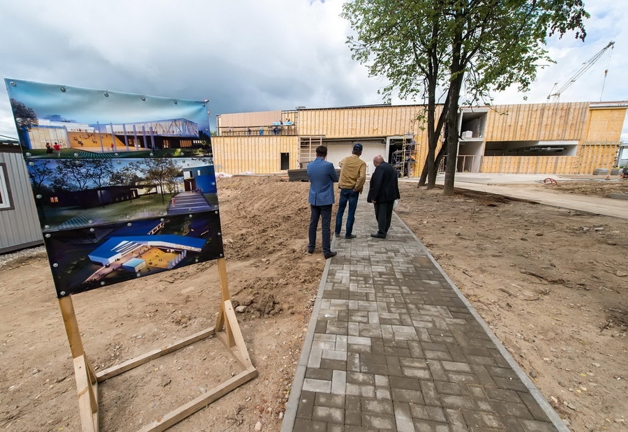 Строительство инновационного культурного центра в Калуге близятся к завершению