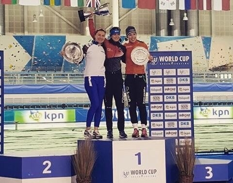 Калужская конькобежка взяла "серебро" на Кубке мира 