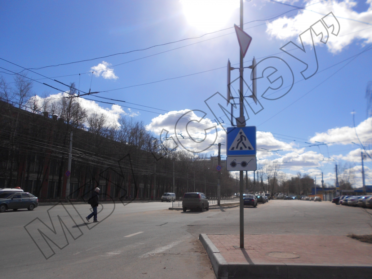 На улице Московской оборудовали светофор для слабовидящих