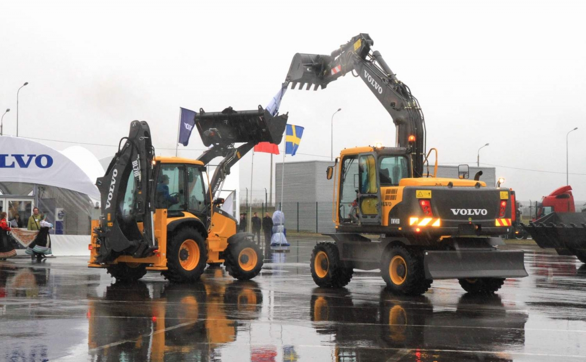 Volvo приостановила выпуск экскаваторов в Калуге