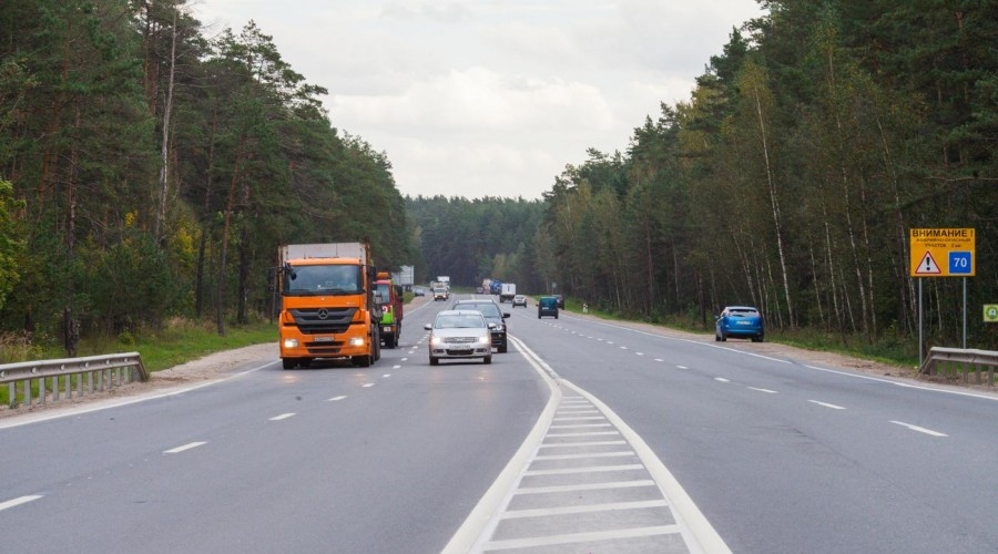 Подъездную дорогу к Калуге капитально отремонтируют к концу 2018 года