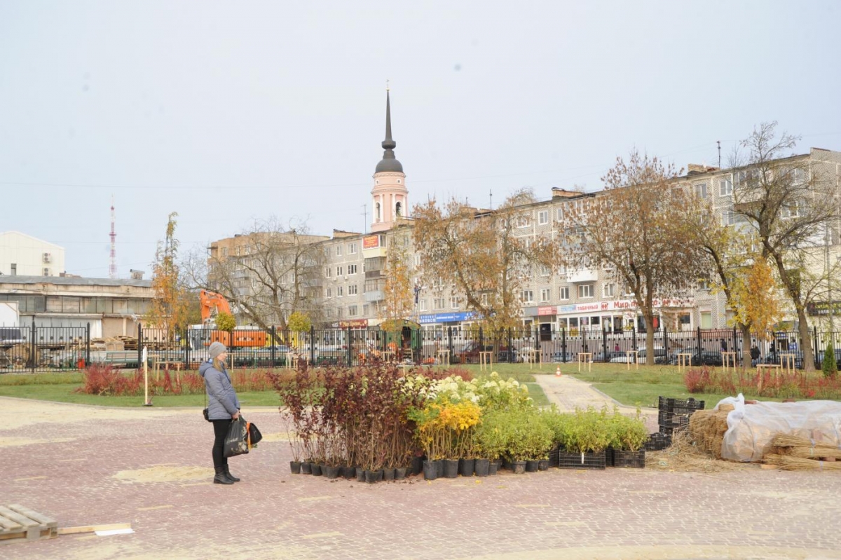 Новый парк в центре Калуги торжественно откроют 4 ноября