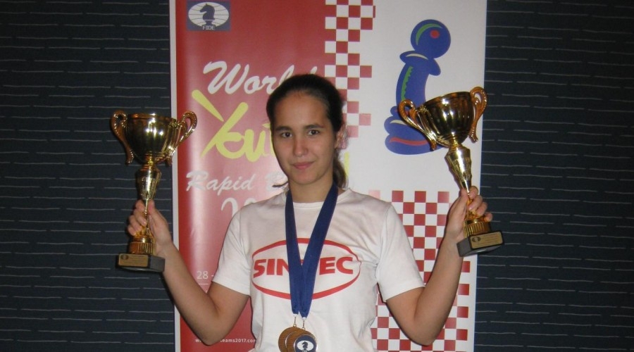 Обнинская шахматистка стала двукратной чемпионкой мира