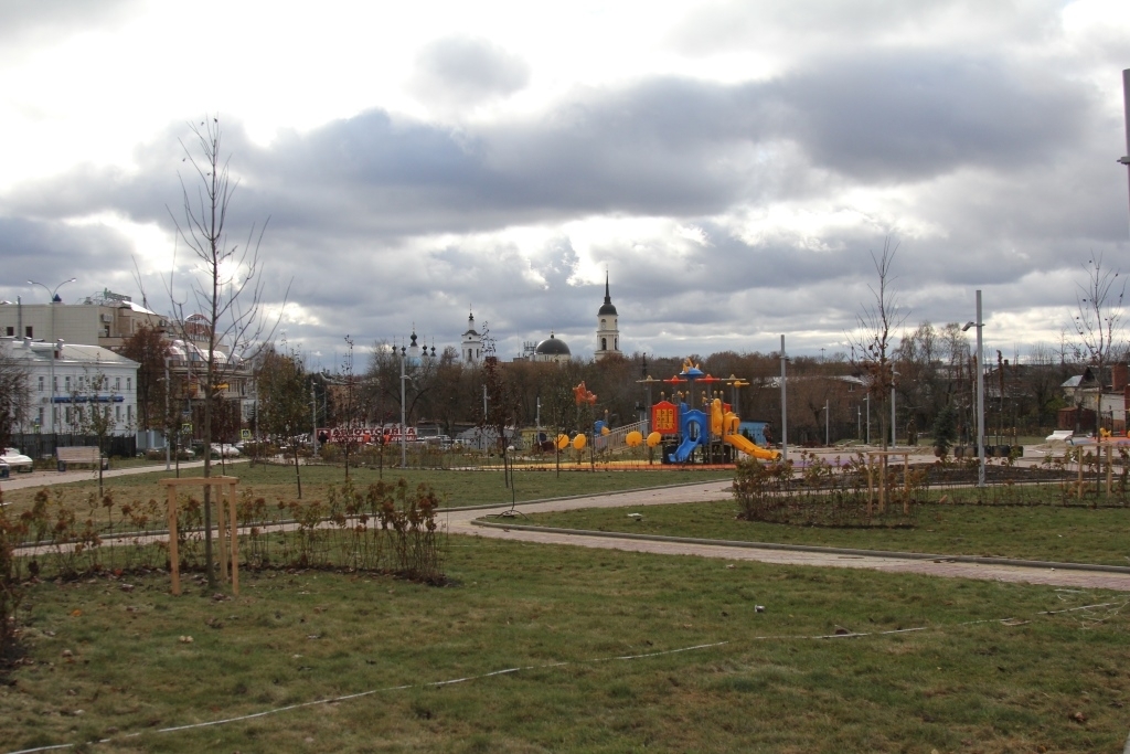 Новый парк на месте рынка торжественно откроют 7 ноября в 12:00