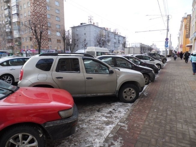 Зону платной парковки в центре Калуги расширят до 2 тысяч мест