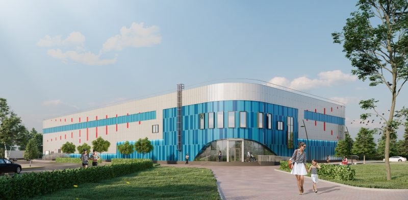 В Кондрово началось строительство катка за 273 миллиона рублей