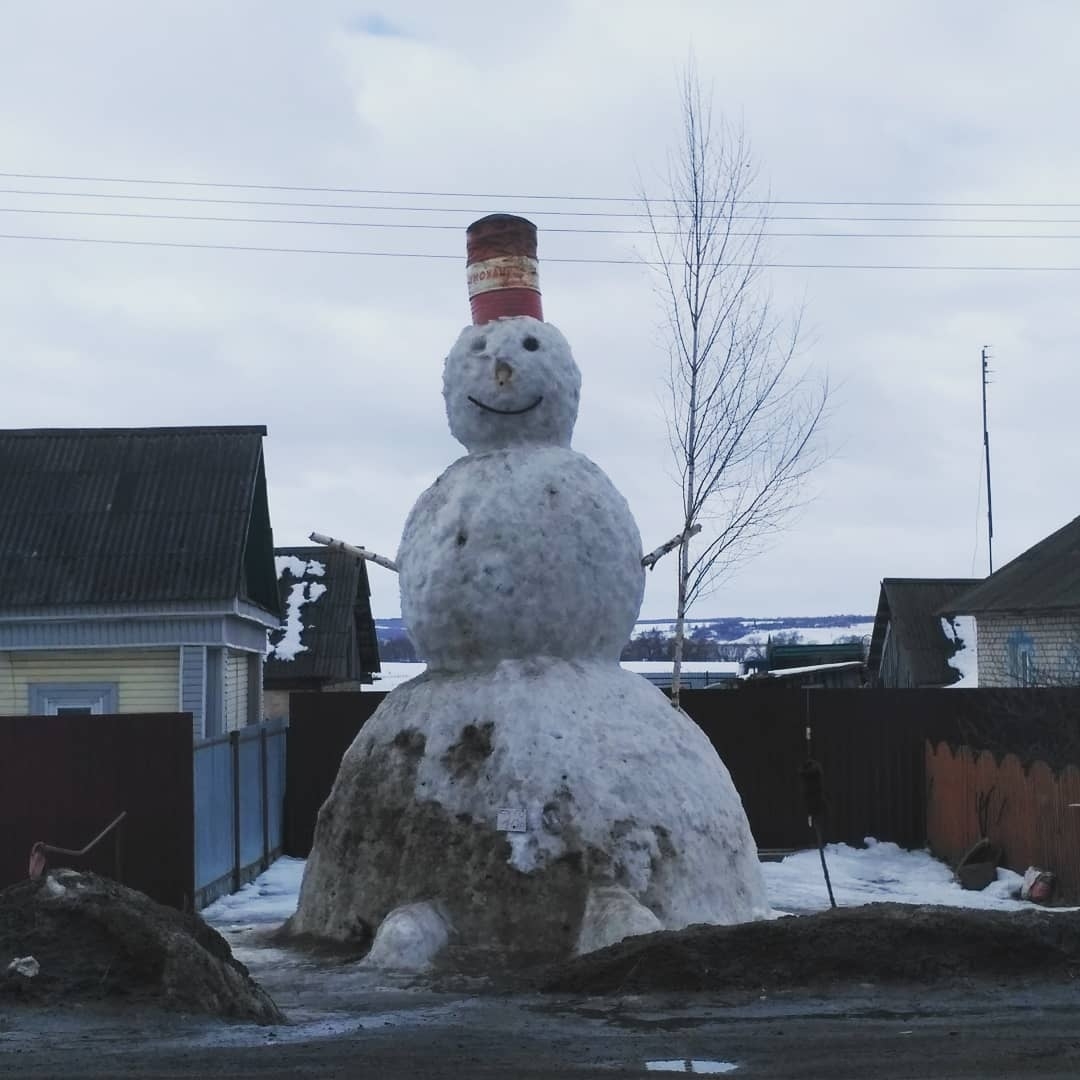 В Калуге сделают самого большого снеговика в России