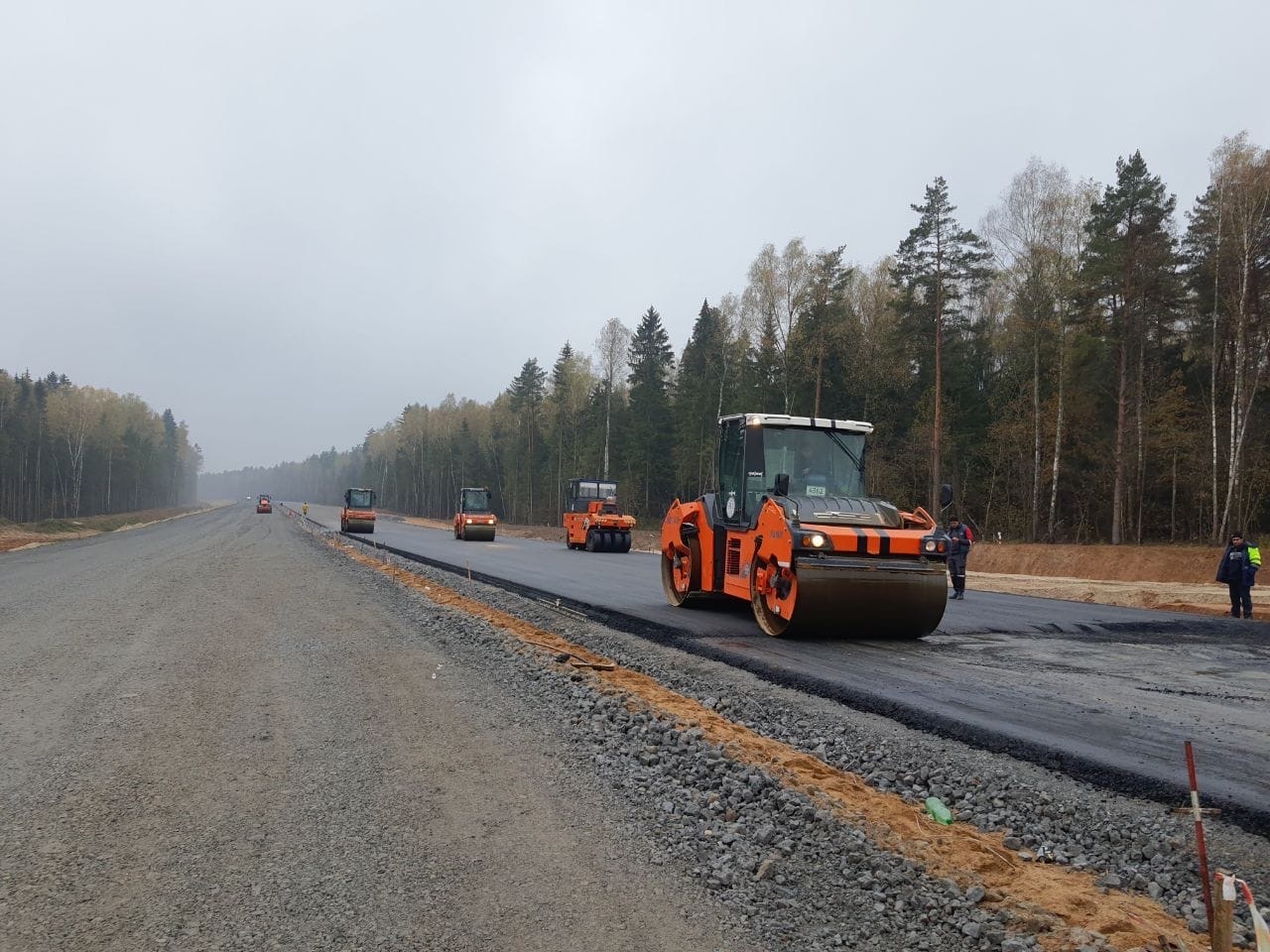 Калужскую область отметили за высокий уровень ремонта дорог
