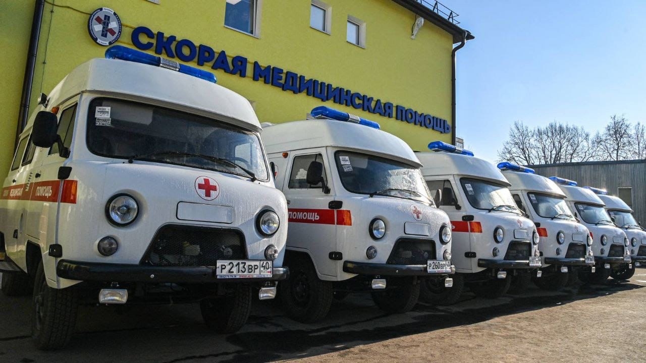 10 новых автомобилей скорой помощи получила Калужская область
