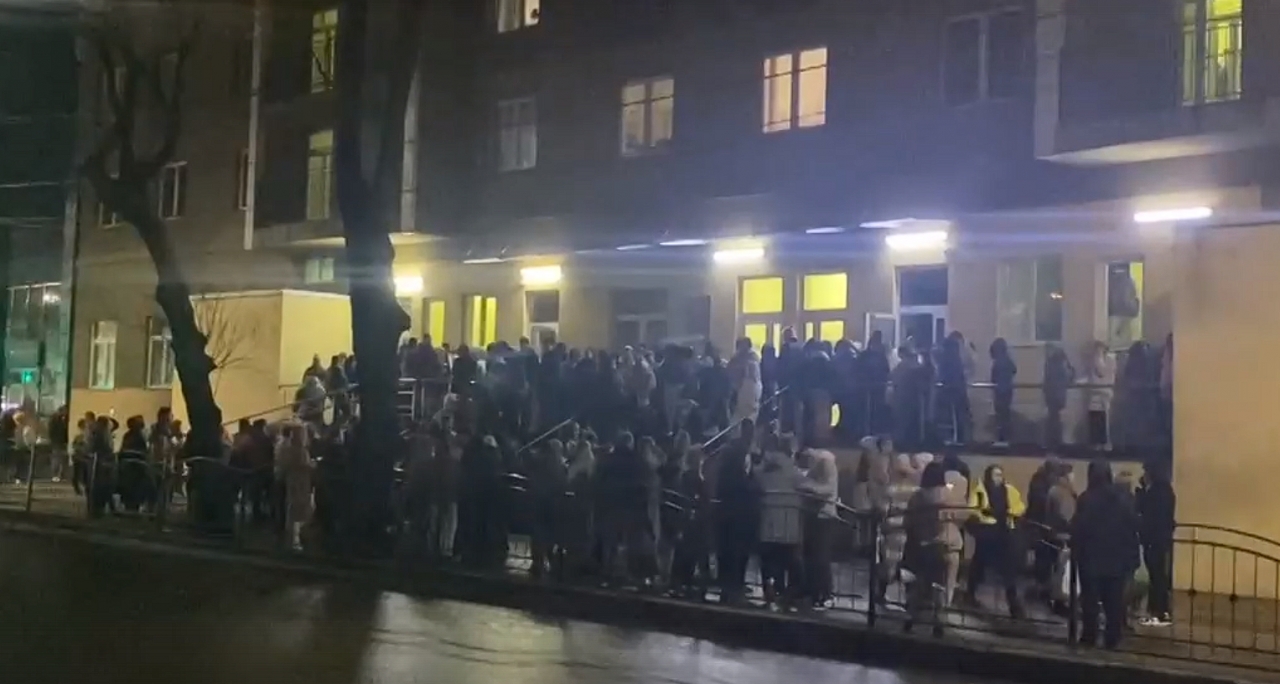 Общежитие КГУ эвакуировали в Калуге