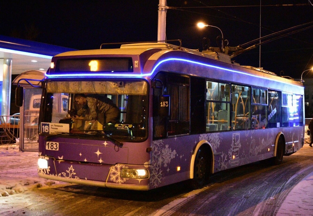 Стало известно, как в будут ходить троллейбусы в Рождественскую ночь в Калуге 2023