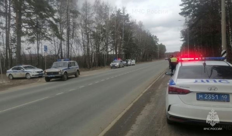 Инспектора ДПС сбили в районе села Колонтай