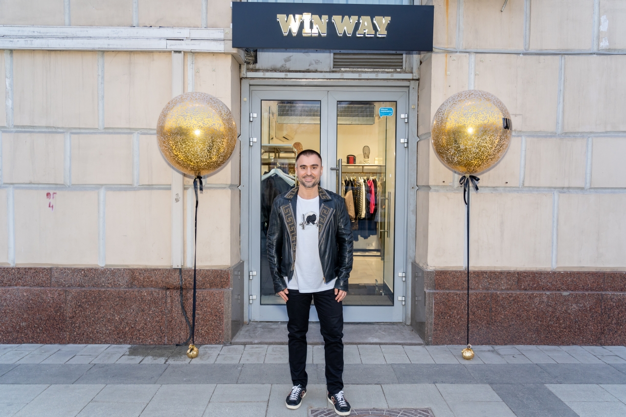 Грандиозное открытие бутика WIN WAY Омара Байрамова состоялось в Москве.