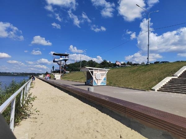 На набережной Яченского водохранилища появится новый бесплатный пляж