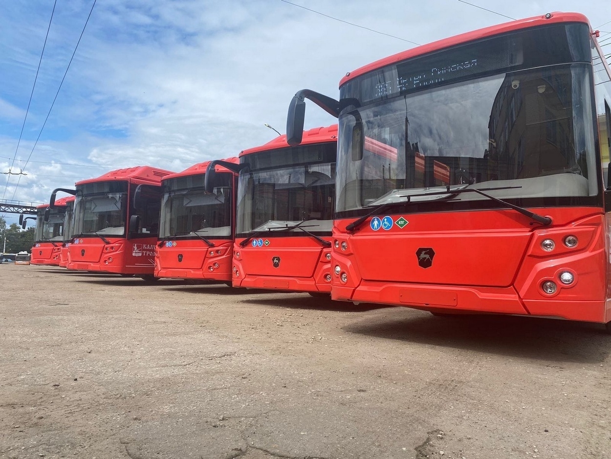 Калуга получила еще 400 миллионов рублей на покупку новых автобусов