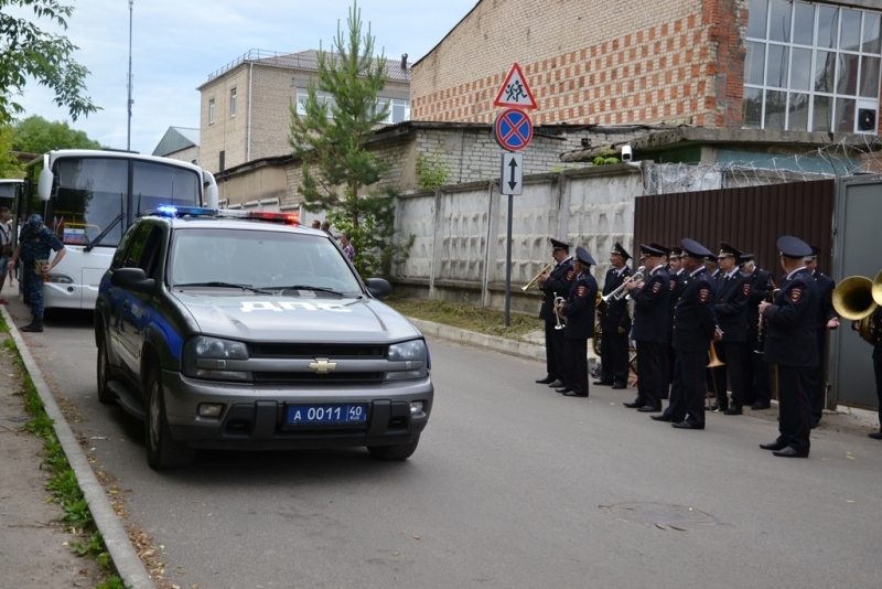 Очередной отряд калужских полицейских выехал в Северо-Кавказский регион