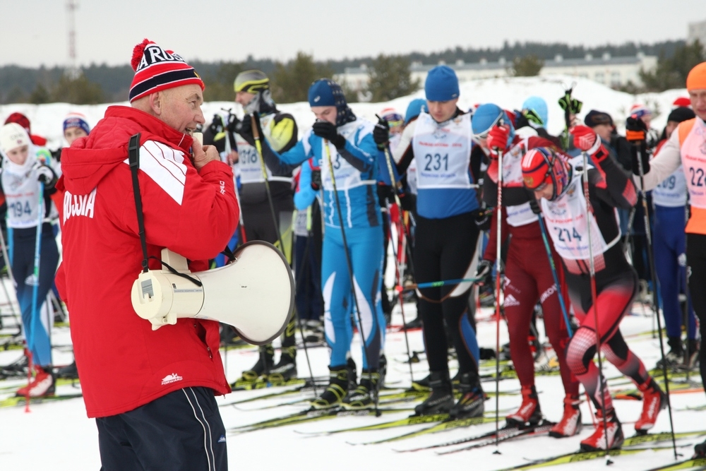 Около 4 000 человек участвовали в лыжной гонке «Лыжня России»
