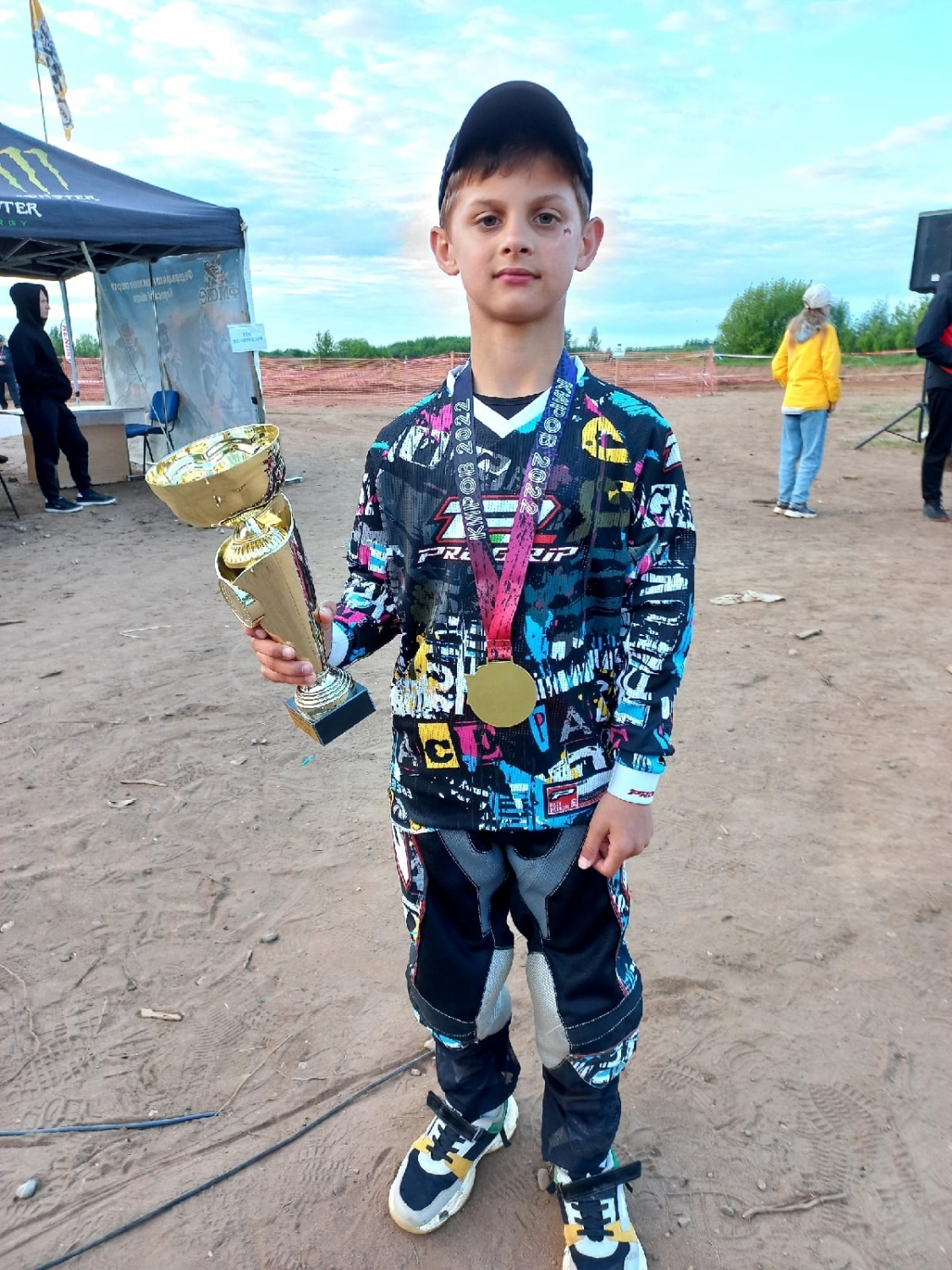 Второклассник из Калуги стал победителем на Первенстве России по квадрокроссу