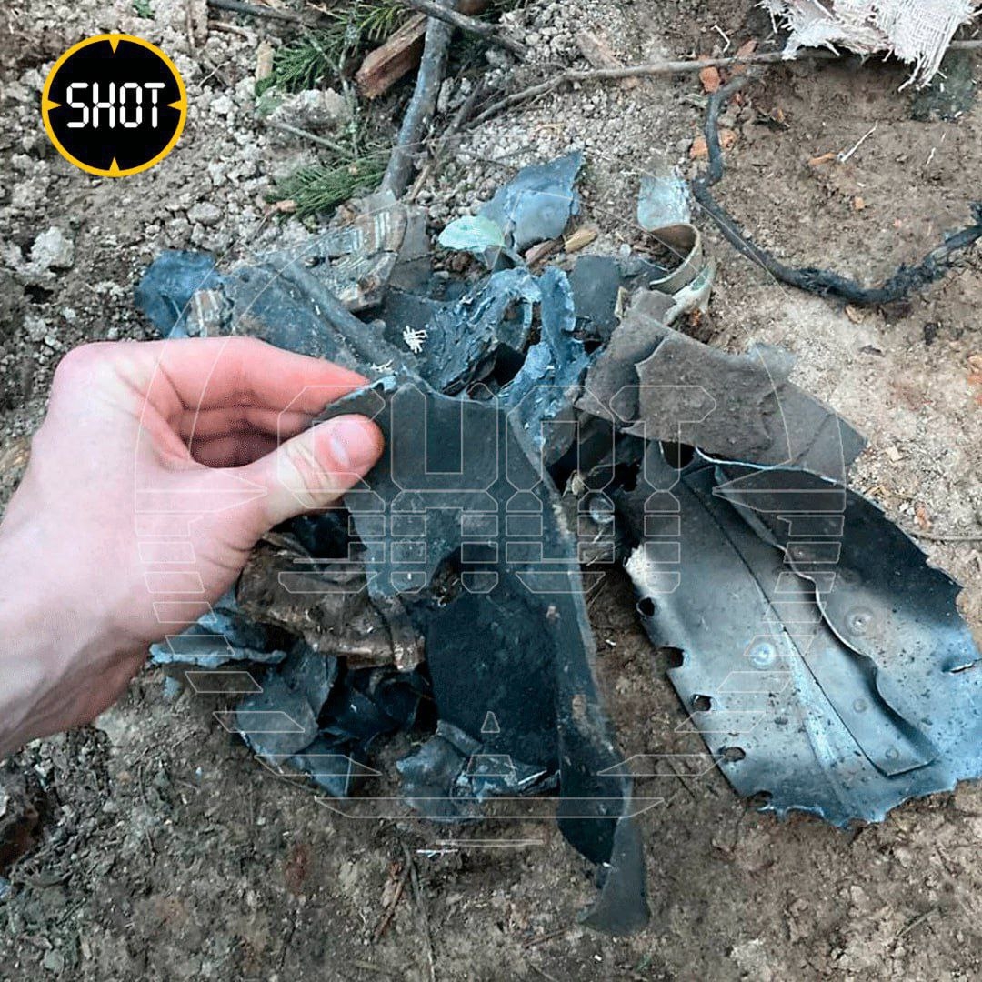 Беспилотник, взорвавшийся под Калугой, нёс на борту 30 килограмм взрывчатки